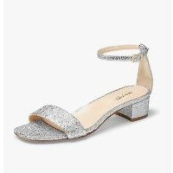 XYD Women's Open Toe Strappy Low Block Heel Sandal Flats Ankle Strap with Buckle - Picture 1 of 8